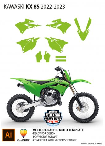 Dima moto Kawasaki KX 85 2022-2023